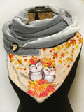 Owl Casual Scarves and Shawls