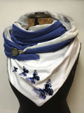 Women's Casual Art Butterfly Wrap Scarf