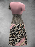 Women's  Leopard Print Dress