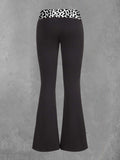 Women's Flared Knit Pants