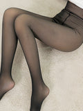 Plus Size Bottoming Fleece Thickened Pantyhose