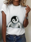 Penguin Cute Casual T-shirt