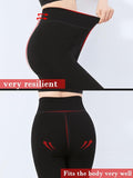 Women's Autumn And Winter Plus Size Warm Silk Plus Velvet Thick Leggings