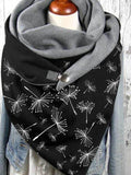 Dandelion Print Scarf and Shawl