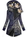 Women's Floral Print Sweatjacke