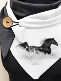 Horse Art Casual Scarf