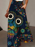 Owl Artistic Wide Leg Pants