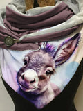 Donkey Casual Print Scarf