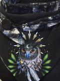 Owl Art Casual Scarf