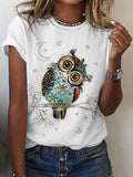 Owl Cute Casual T-shirt