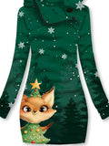 Christmas Fox Casual Sweatshirt