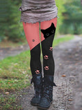 Cat Casual Print Leggings