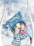 Women's Cute Cat Casual Sweatshirt