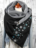 Casual Snowflake Scarf and Shawl