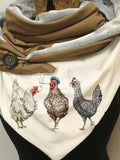 Cute Chicken Casual Scarf