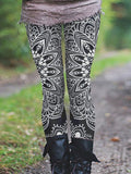 Mandala Art Print Casual Leggings