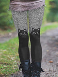 Cat Print Casual Leggings