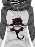 Women's Cat Lovers Casual Sweatshirt