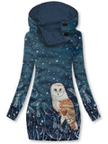 Dandelion Owl Casual Sweatshirt