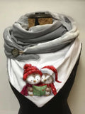 Autumn And Winter Christmas Santa Hat Penguin Schals & Schals