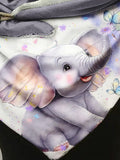 Cute Elephant Casual Print Scarf