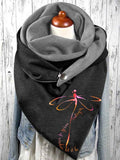 Women's Hippie Dragonfly Casual Wrap Scarf