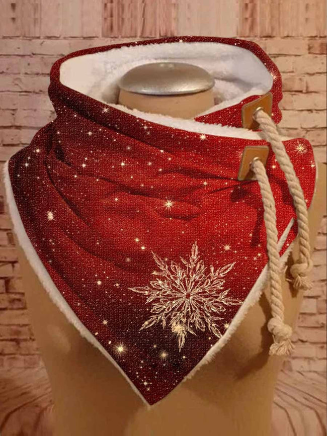 Women's Christmas Art Wrap Scarf