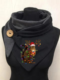 Christmas Squirrel Casual Scarf