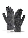 Men's And Women's Winter Knitted Warm Fleece Gloves