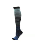 Men's And Women's Autumn Winter Gradient Mixed Color Sports Socks