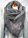 Casual Butterfly Scarf and Shawl