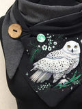 Owl Art Casual Scarf