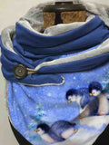 Cute Penguins Casual Scarf and Shawl