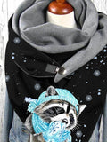 Winter Sloth Casual Scarves and Shawls