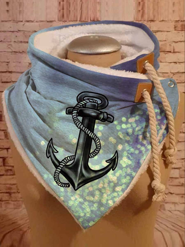 Women's Anchors Art Casual Wrap Scarf