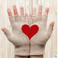 Form der Liebe Warme Handschuhe & Handschuhe Mit Halbem Finger