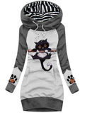 Women's Cat Lovers Casual Sweatshirt