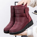 Unisex High-top Lightweight Warm and Waterproof Snow Boots