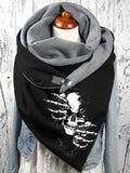 Punk  skull casual scarf and shawl