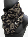 Autumn And Winter Fashion Skull Simple Scarf