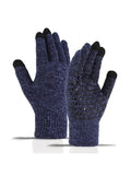 Men's And Women's Winter Knitted Warm Fleece Gloves