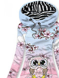 Women's Vintage Owl Art Print Casual Sweatshirt