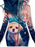 Women's Cute Dog Casual Sweatjacken