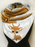 Casual Fawn Scarf and Shawl