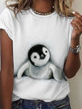 Penguin Cute Casual T-shirt