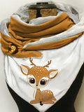 Casual Fawn Scarf and Shawl