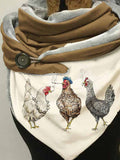 Cute Chicken Casual Scarf