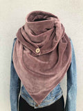 Women's Simple Print Casual Wrap Scarf