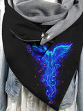 Women's Autumn And Winter Beautiful Phoenix Casual Shawl Scarf