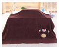 Christmas Gifts Sofa Blanket Office Break Flannel Warmth Santa Claus Elk Portable Blanket